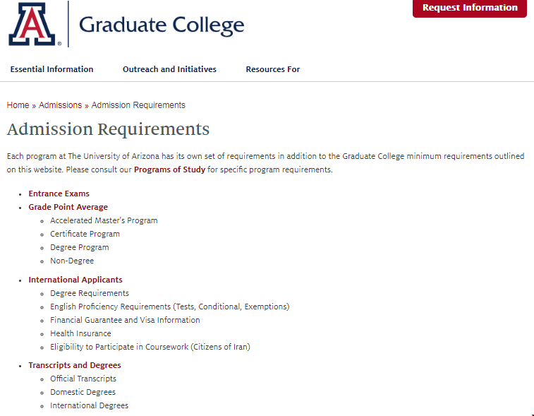 美國亞利桑那大學碩士入學要求.png 美國亞利桑那大學碩士入學要求.png