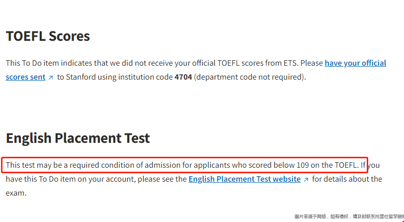斯坦福大學研究生托福成績要求.png 斯坦福大學研究生托福成績要求.png
