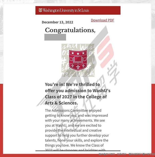 圣路易斯華盛頓大學本科錄取offer.png 圣路易斯華盛頓大學本科錄取offer.png