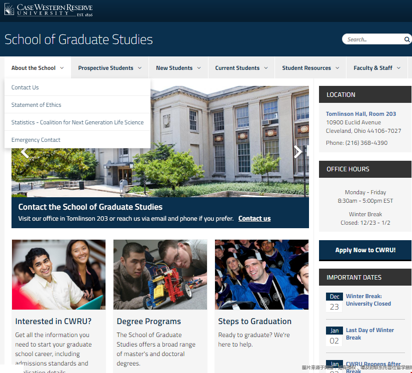 凱斯西儲大學研究生申請流程.png 凱斯西儲大學研究生申請流程.png