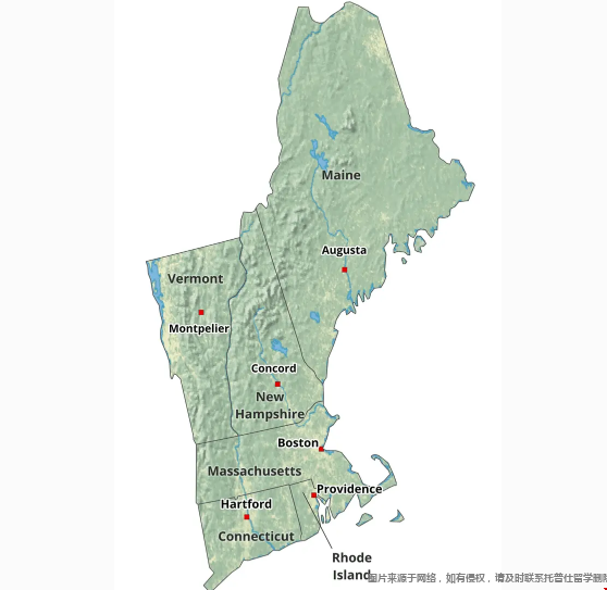 美國(guó)新英格蘭地區(qū)分布.png