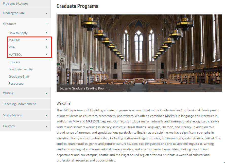 華盛頓大學英語系開設哪些碩士.png