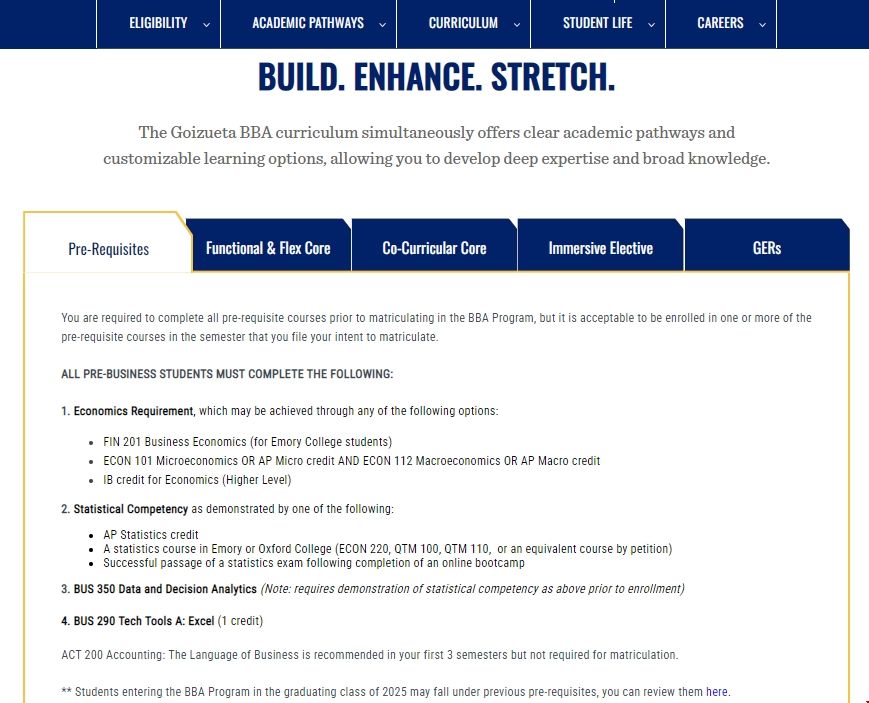 埃默里大學(xué)BBA專業(yè)學(xué)什么