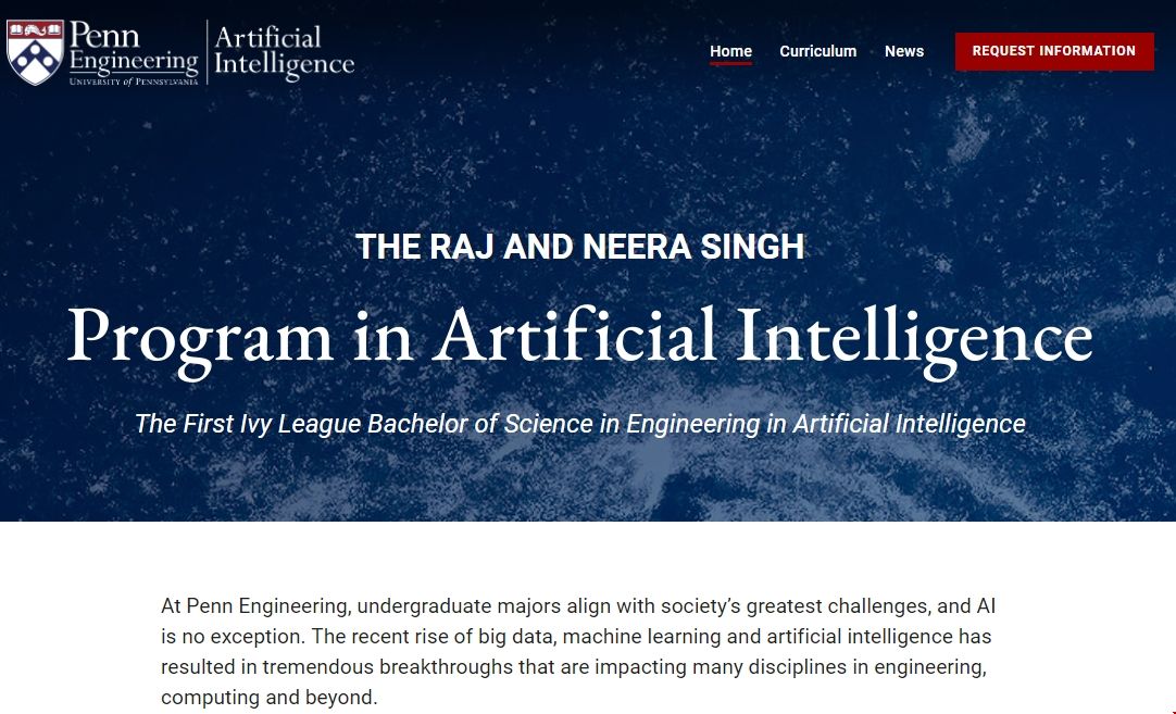 賓夕法尼亞大學本科人工智能專業.png