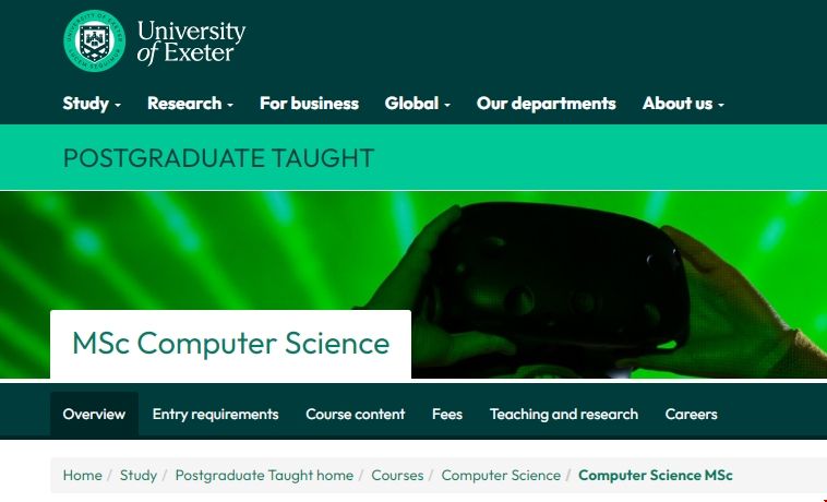 埃克塞特大學新增專業計算機科學碩士.png 埃克塞特大學新增專業計算機科學碩士.png