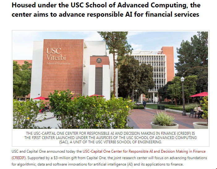 南加州大學(xué)與Capital One聯(lián)合成立CREDIF中心.png
