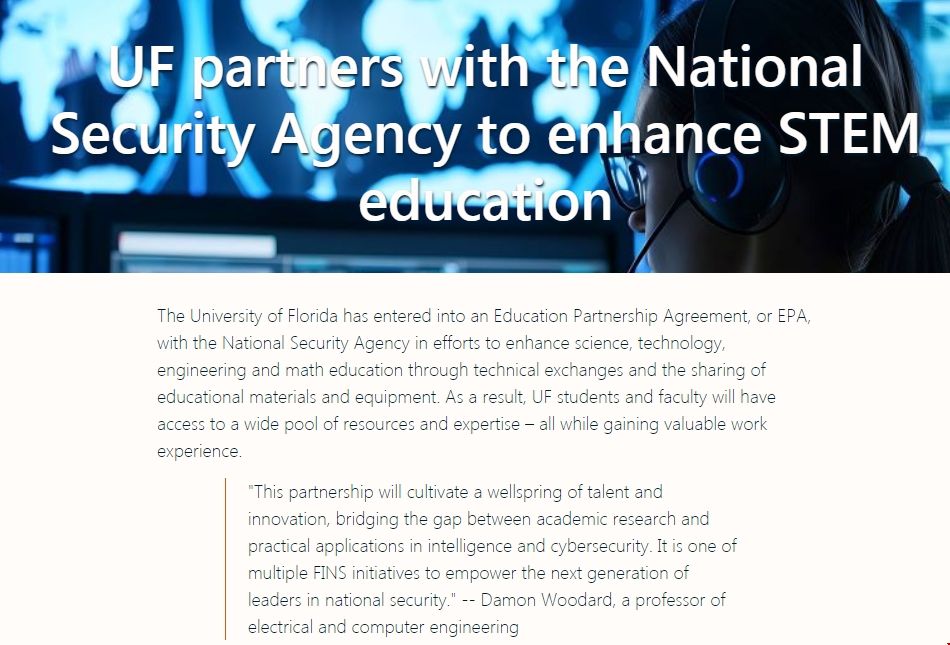 佛羅里達(dá)大學(xué)聯(lián)合NSA致力于STEM教育.png