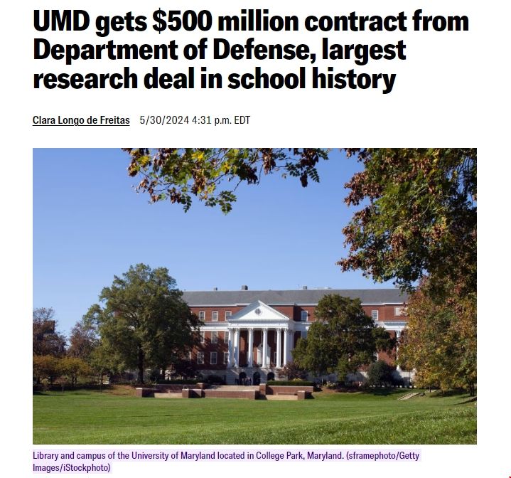 馬里蘭大學獲史上最大數額的研究合同.png